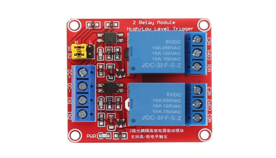 5V 2-Channel Relay Module with Optocoupler – KSH 250 at CLOUD SENSORS Mombasa – Top quality relays. Best electronics in Kenya. Shop now for Arduino, ESP32, sensors and IoT devices.
